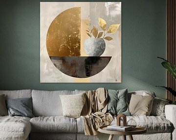 Modern Abstract van Blikvanger Schilderijen