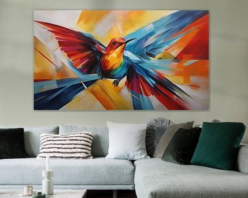 Abstraktes Vogelpanorama von TheXclusive Art