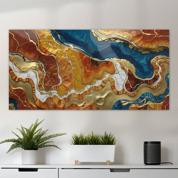 A river runs through it