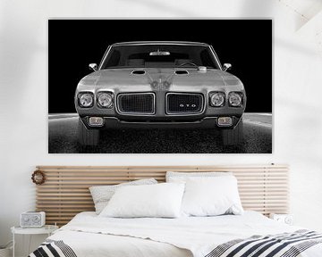 1970 Pontiac GTO in silver by aRi F. Huber