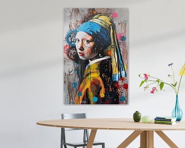 Das Mädchen mit dem Perlenohrring von ARTEO Gemälde