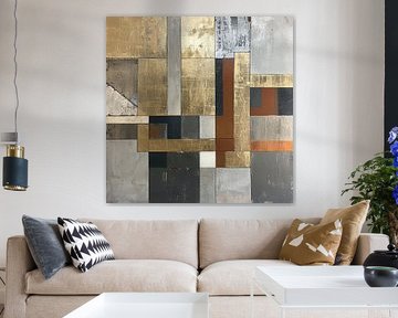 Bauhaus Japandi Abstrakt | Japandi von Kunst Laune