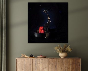 nature morte fruits rouges sur Ria van Werven