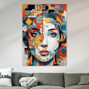 Kreis Mädchen von Phycho Art