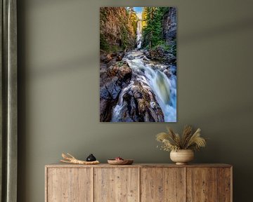 Colorado Waterfall Photography - Landscape Print, Telluride Nature Wall Art, Fine Art Print, High Quality Home and Office Wall Decor by Daniel Forster