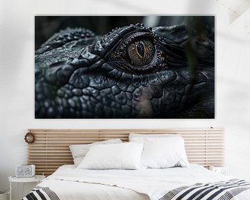 Krokodil oog van TheXclusive Art