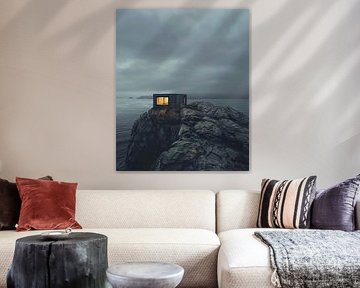 Ambiance du soir au bord de la mer