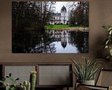 Castle Van Acker town hall destelbergen by Jan Van Bizar