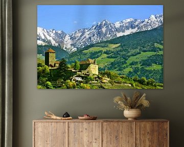 Tirol Castle by Gisela Scheffbuch