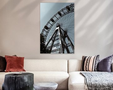 Detail photo of the Ferris Wheel on the Prater in Vienna by Fotografia Elegante