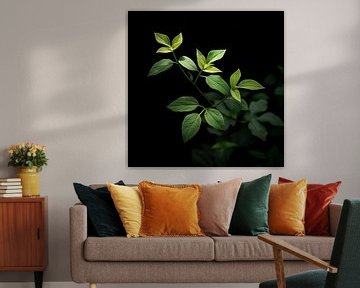 Groene plant portret van The Xclusive Art