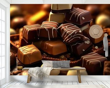 Cakes en Koekjes chocolade dromen 6 #cakes #cookies #chocolade van JBJart Justyna Jaszke