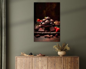 Taarten en koekjes chocolade dromen 8 #taarten #koekjes #chocolade van JBJart Justyna Jaszke