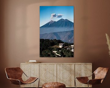 Two volcanoes at a glance by Joep Gräber