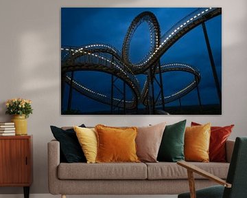 Tiger & Turtle zur blauen Stunde von Stefan Hauser