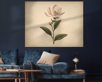 Orientalische Blume von Timba Art