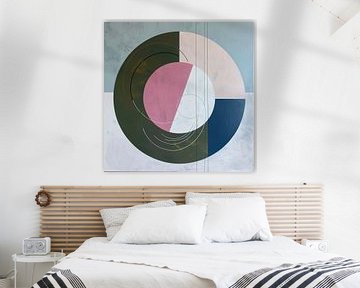 Bauhaus Japandi Abstrait | Abstrait moderne