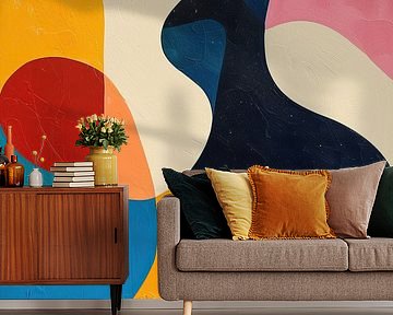 Modern Abstract van Blikvanger Schilderijen