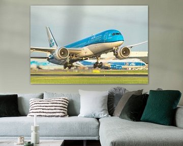 Klm Dreamliner takeoff kaagbaan schiphol by Arthur Bruinen