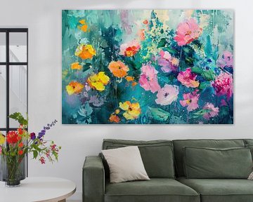 Bloemen | Schilderij Bloemen van De Mooiste Kunst