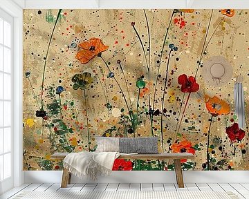 Blumen | Blumen malen von Wunderbare Kunst