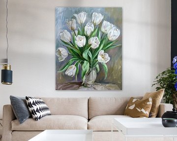 Bloemen | Schilderij Bloemen