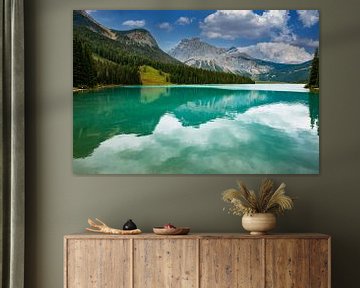 Lac Louise, parc national de Banff en Alberta, Canada sur Gert Hilbink