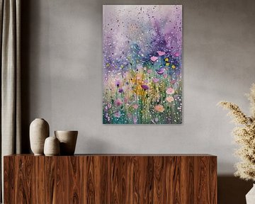 Peinture de fleurs sur Art Merveilleux