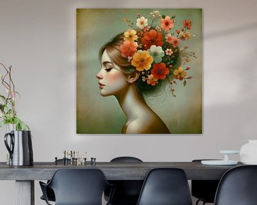 I Love Flowers II van Art Studio RNLD