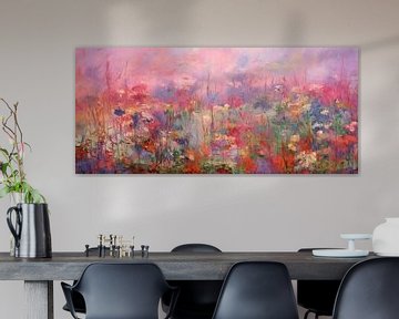 Fleurs Style Monet | Peinture Fleurs sur Art Merveilleux