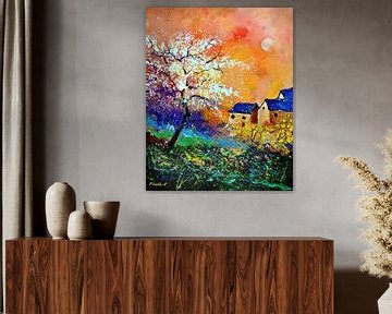 Appletree in spring sur pol ledent