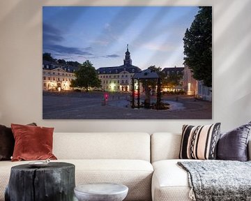 Oude stadhuis op Schlossplatz, Saarbrücken van Torsten Krüger