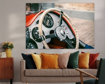 Bentley MKVI Special old N0 1 race car dashboard by Sjoerd van der Wal Photography