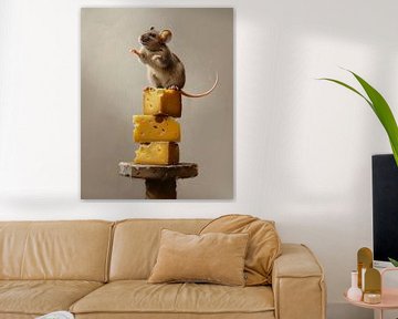 Cheese climber by But First Framing