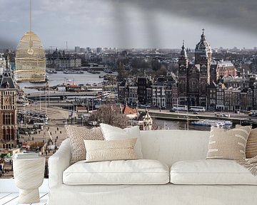 Amsterdam up high. van Renzo Gerritsen