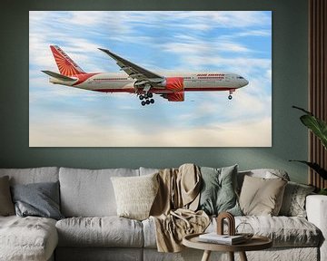 Air India Boeing 777-200LR passenger aircraft. by Jaap van den Berg