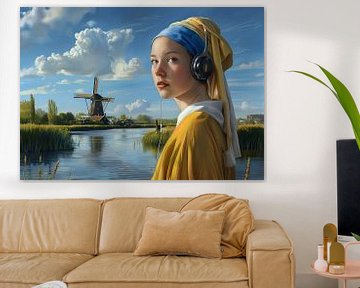 Girl with a Pearl Earring | Europapa | Girl with a Pearl Earring by ARTEO Paintings