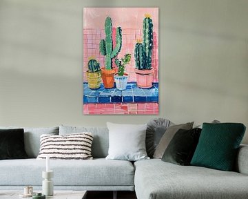 Cactiscape van Liv Jongman