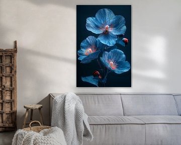 Blaue Blumen von haroulita