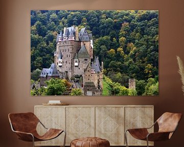 Eltz Castle by Gisela Scheffbuch
