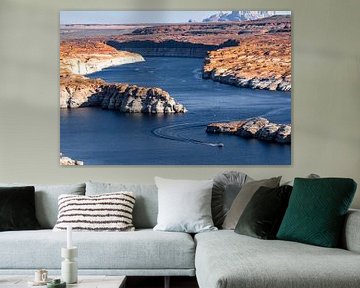 Lake Powell's Rugged Beauty by Peter Hendriks