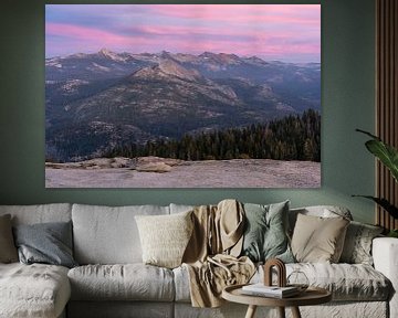 Evening glow from Sentinel Dome by Peter Hendriks