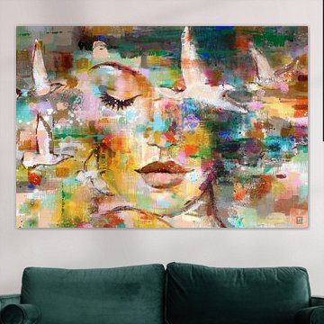 Um meinen Kopf herum von Atelier Paint-Ing