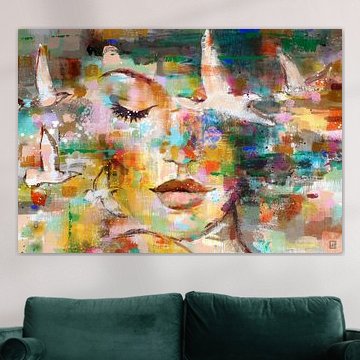 Um meinen Kopf herum von Atelier Paint-Ing