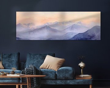 Mountain Mists at Sunset by Whale & Sons