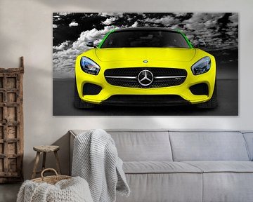 Mercedes-AMG GT en citron sur aRi F. Huber