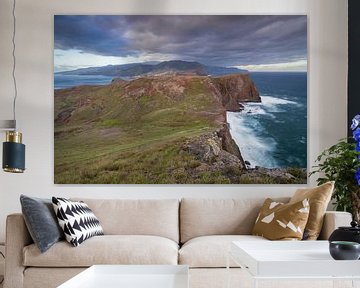 Blick auf Ponta Sao Laurenco Madeira von Sander Groenendijk