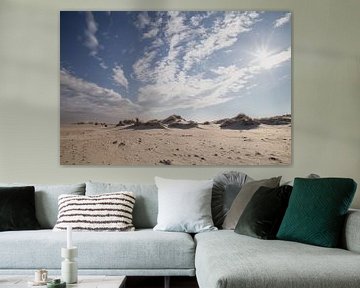 Zonnige dag op het strand van Louise Poortvliet