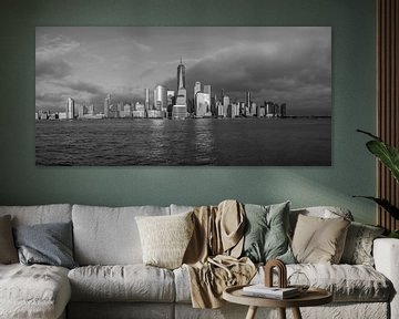 Skyline von Downtown Manhattan von Karsten Rahn