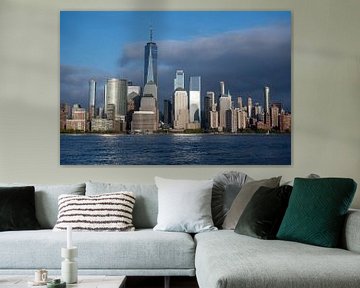 Skyline von Downtown Manhattan von Karsten Rahn